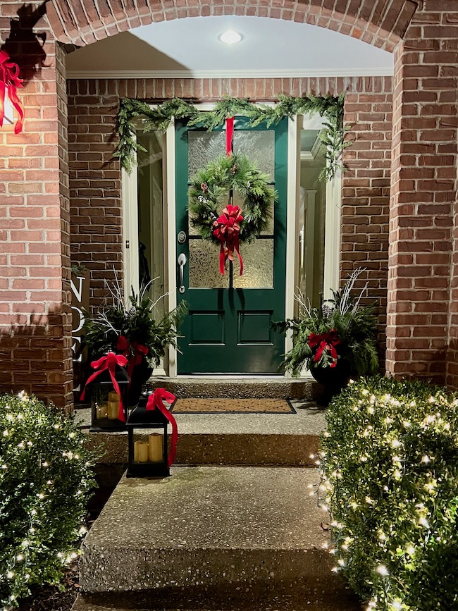 Magical Christmas Lights Home Tour Perfecting Places