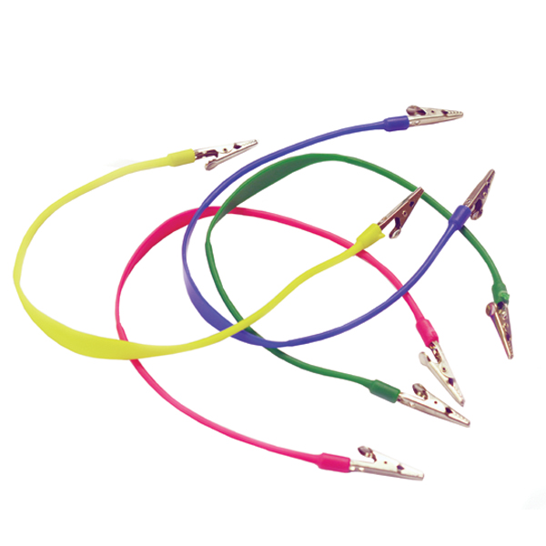 Super Assorted color 14' bib clips, autoclavable, plastic chain with nickel The Dental Market