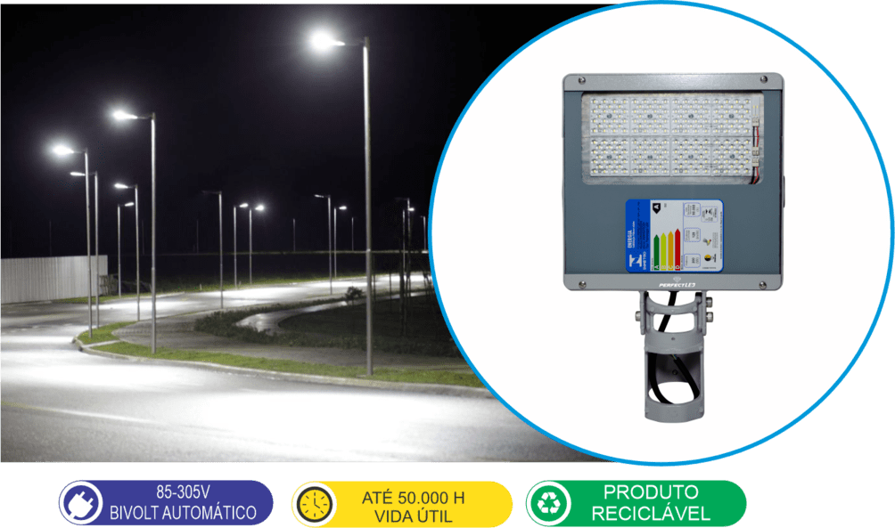 Perfect LED Luminária Pública Led SMD Íris