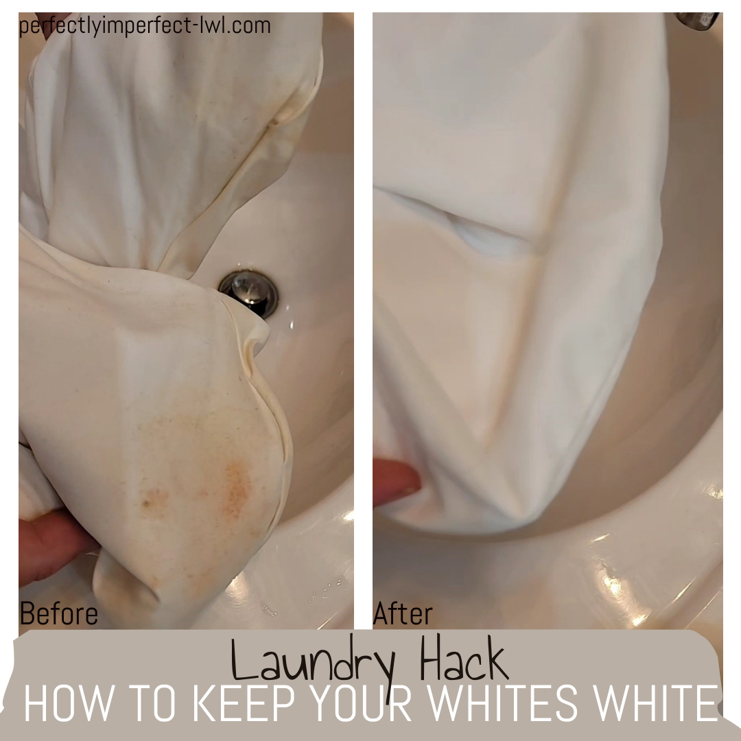 Laundry Hack How To Keep Your Whites White