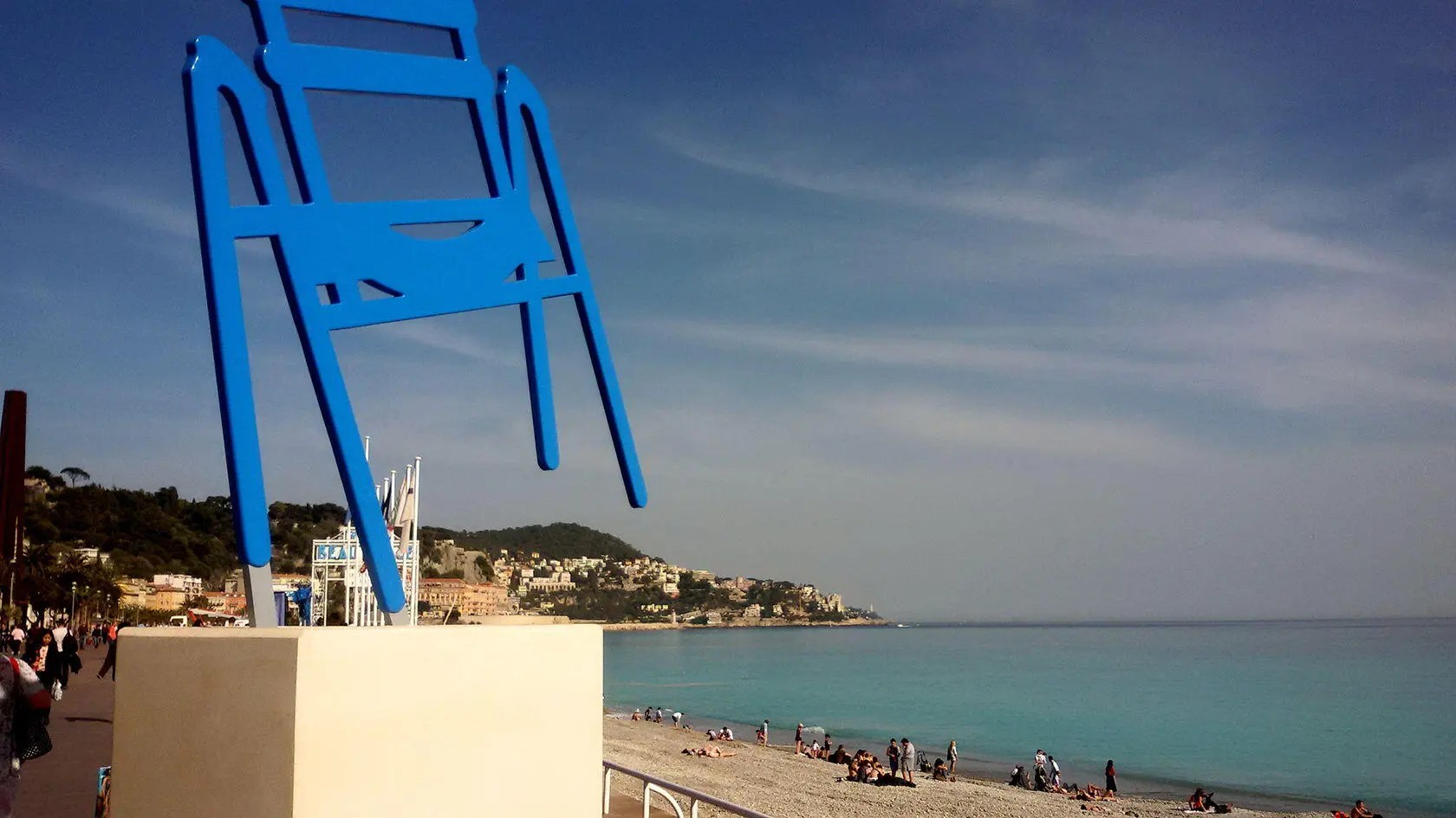 The Blue Chair Symbol of Nice