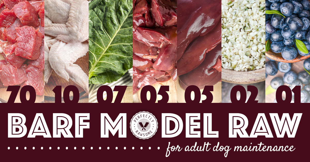 Biologically Appropriate Raw Food (BARF) For Adult Dogs, Raw Diet Types
