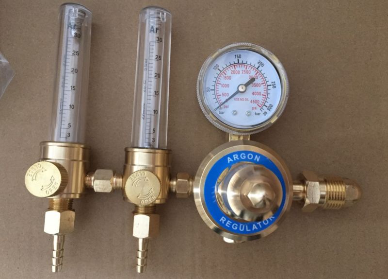Argon Regulator with Dual Flowmeter Perfect Oasis Metals LLC