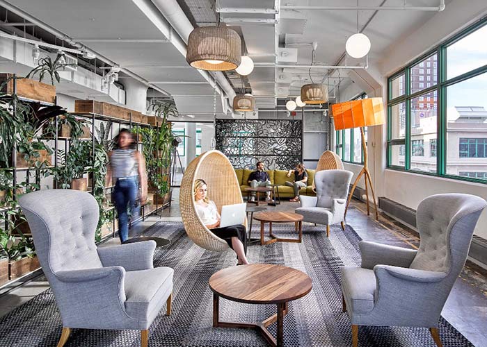 Recorre las oficinas de Etsy que creó el estudio Gensler en New York