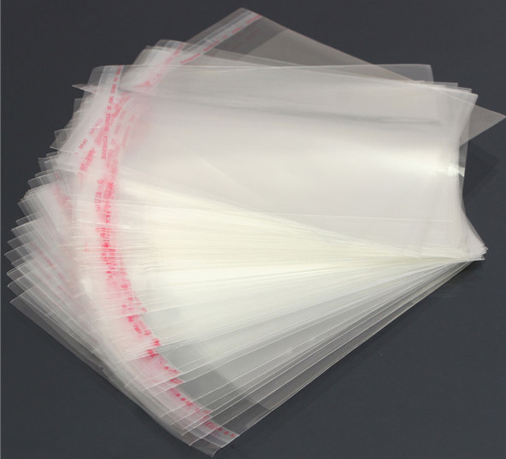OPP bags with adhesive strip BOPP bag