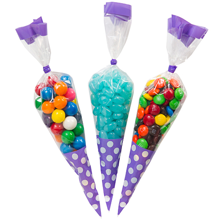 BOPP cone bags candy bag triangle bag