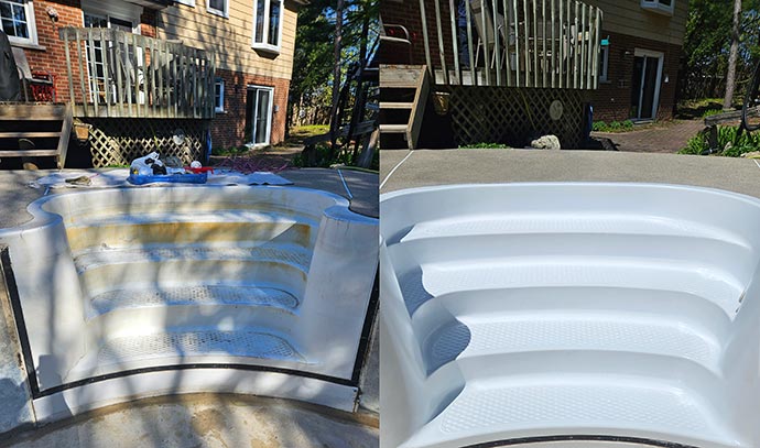 Pool Step Repair - Perfect Pool Steps