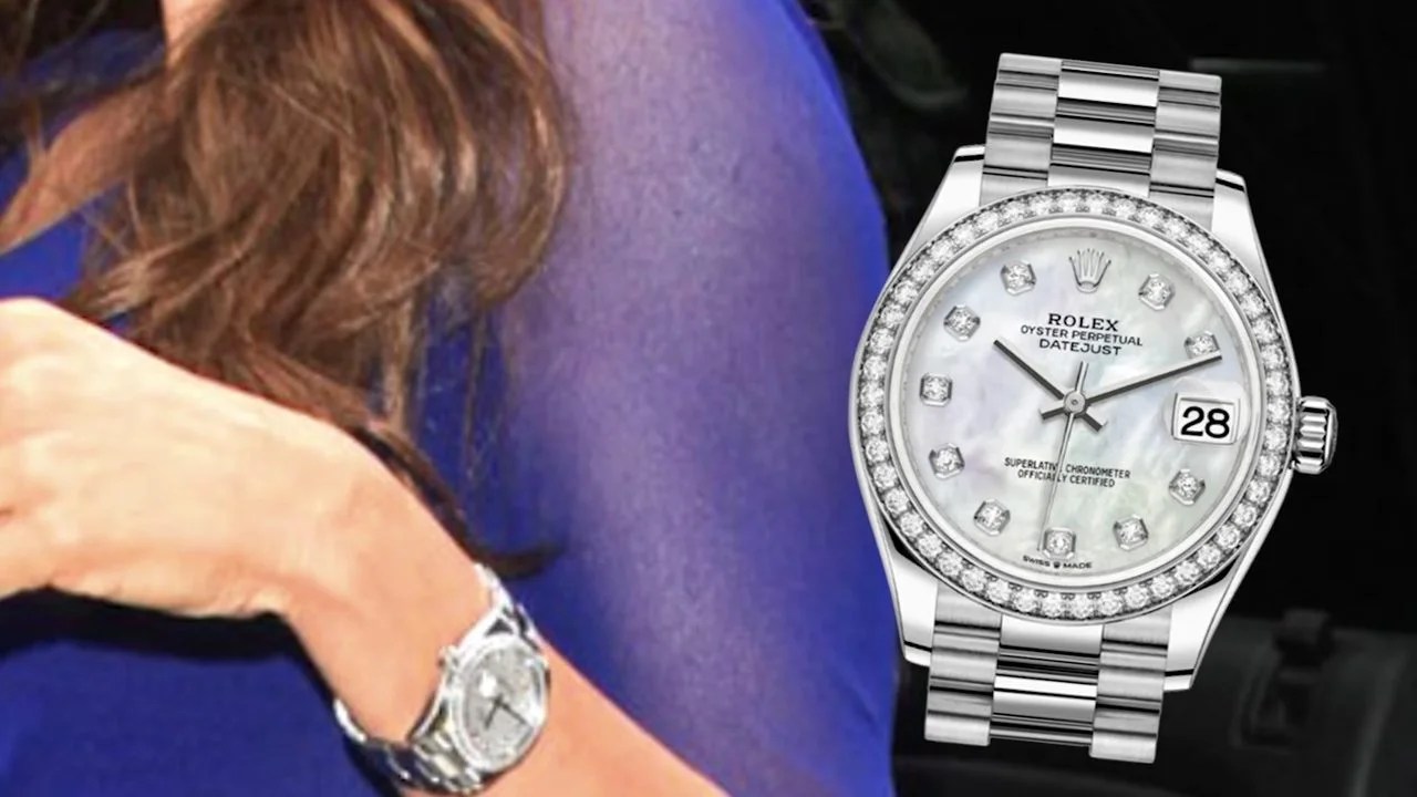 Female celebrities wearing Rolex watches Popwatch