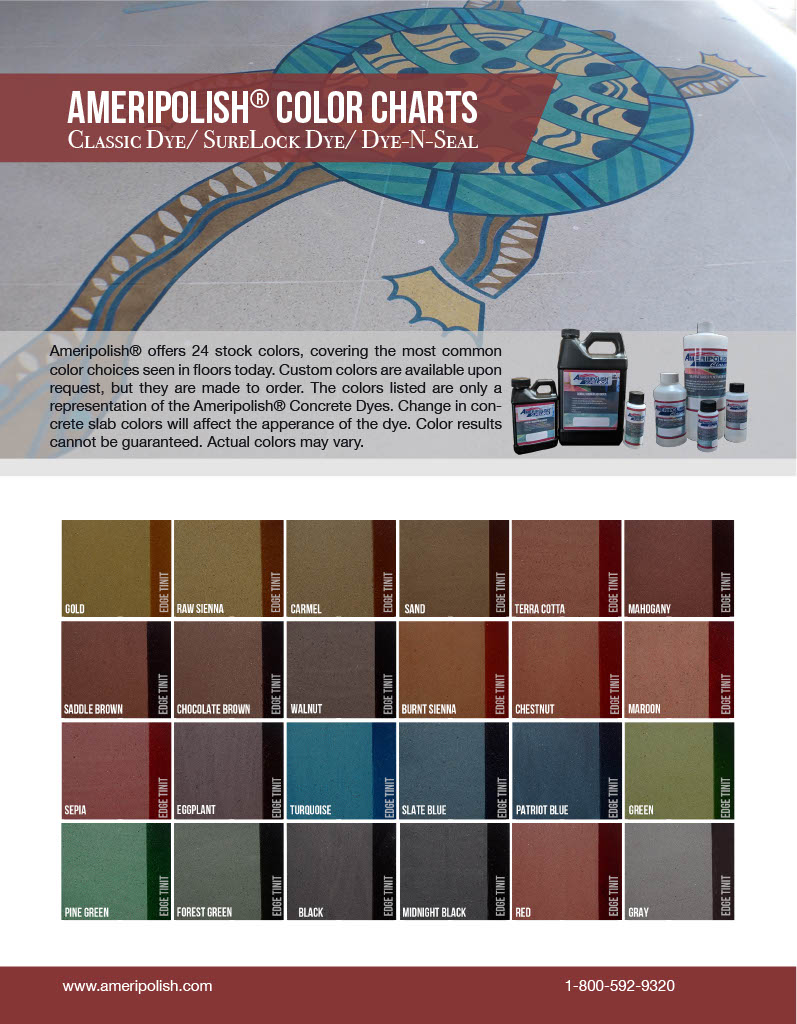 Polished Concrete Dyes Concrete Polishing Dyes