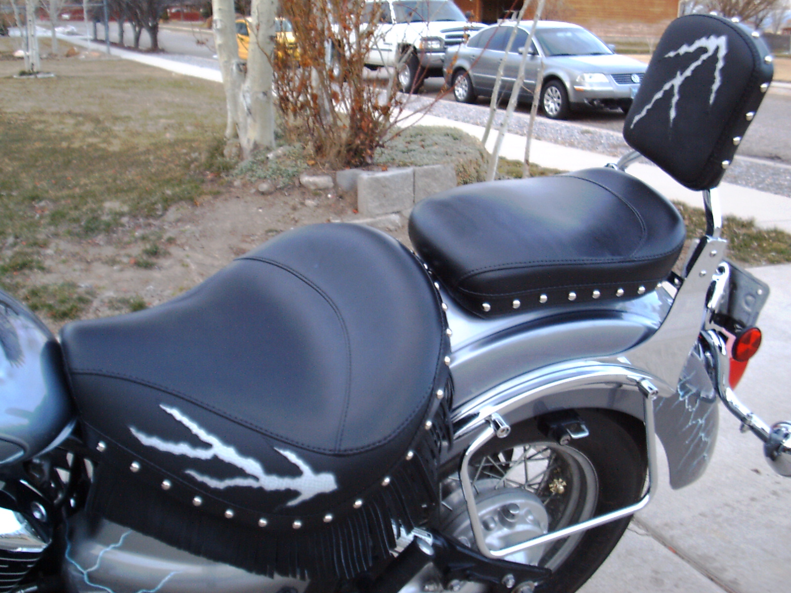 Custom Upholstery of Motorcycle seat repair Salt Lake City Utah