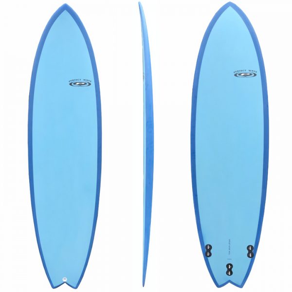 6′ 6″ PW Shortboard Fish, Tango Perfect Wave