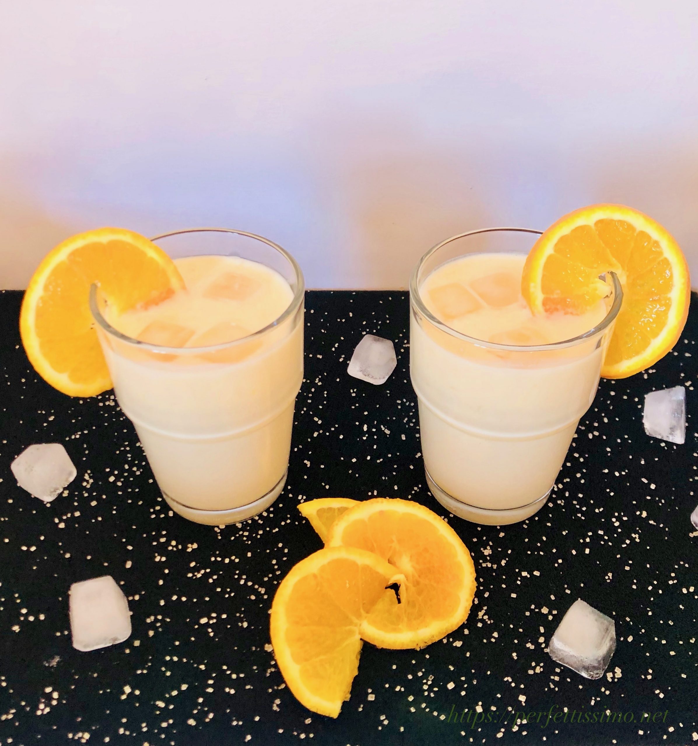 Orange yogurt drink Perfettissimo