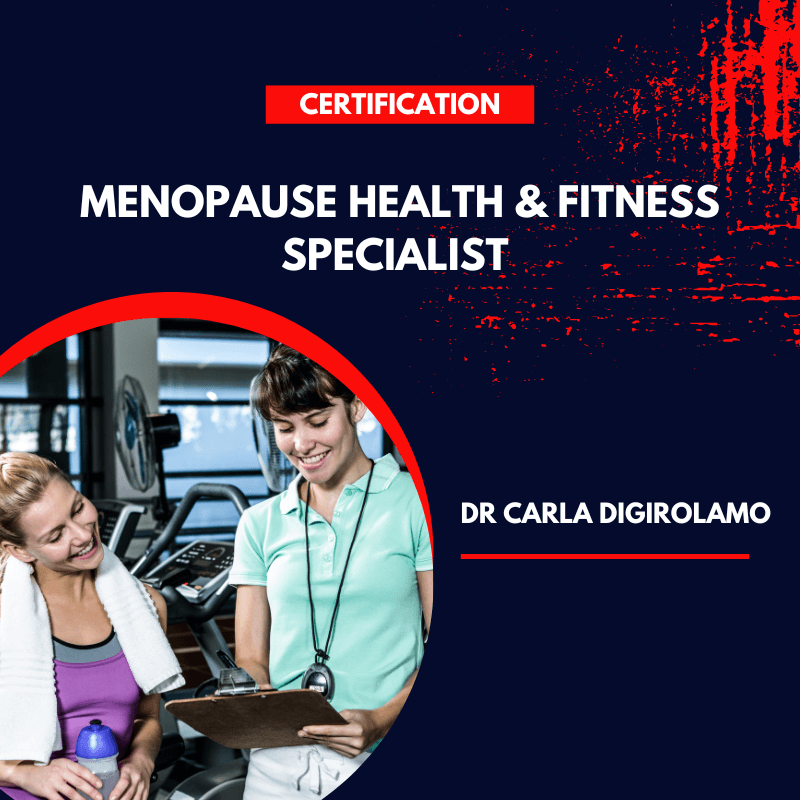 Menopause Health And Fitness Specialist