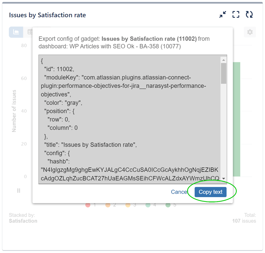 Import / Export Gadgets and Copy Gadget Configuration