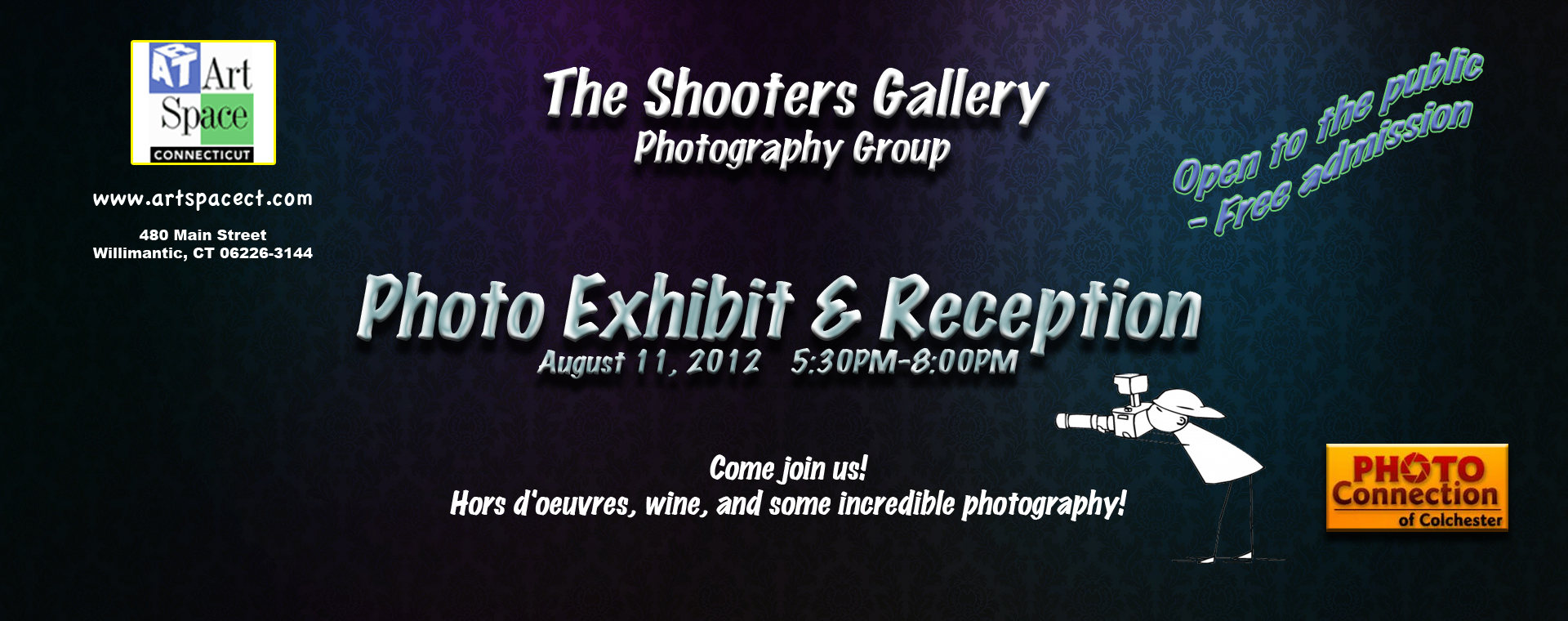 ArtSpace Photo Exhibit Willimantic, Connecticut