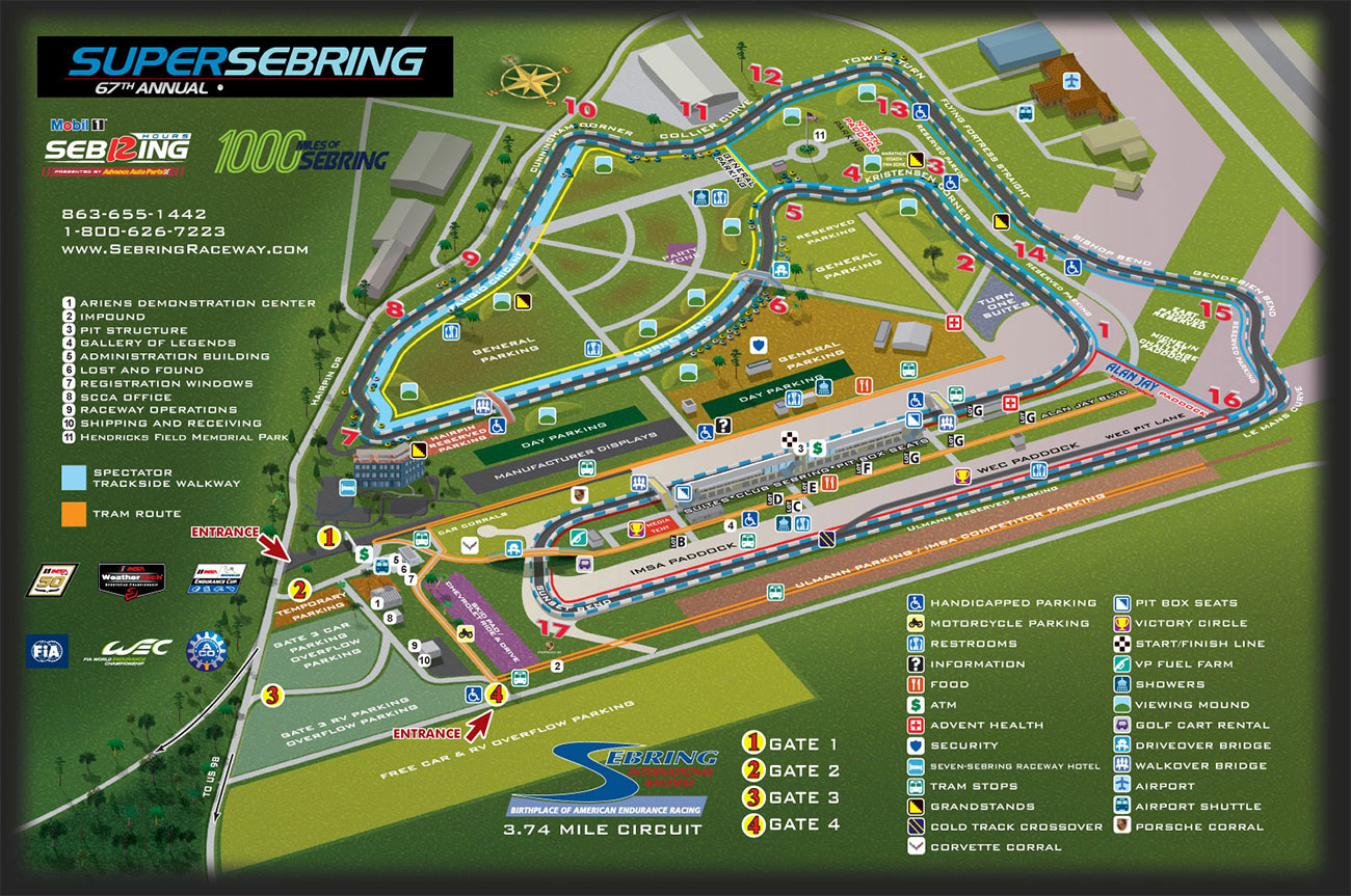 Sebring International Raceway High Performance Driving Schools HPDE