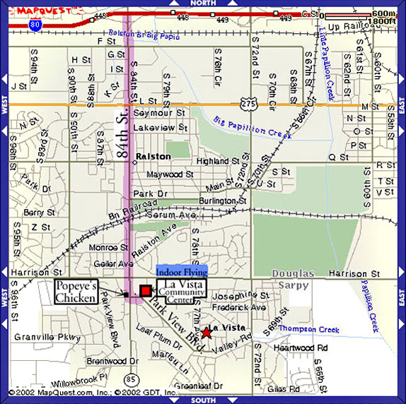 the la vista community center is where indoor flying started its a