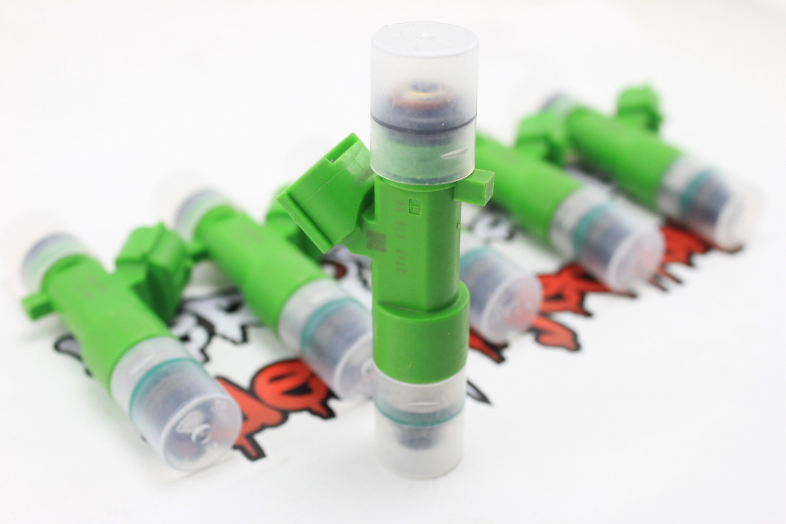 6 - Nissan DENSO VQ35HR Fuel injectors 07-08 G35 & 350Z - 335cc/min