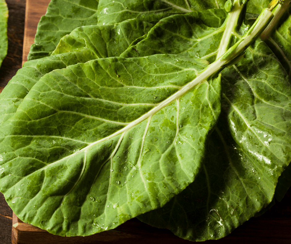 Garlicky Collard Greens Performance High