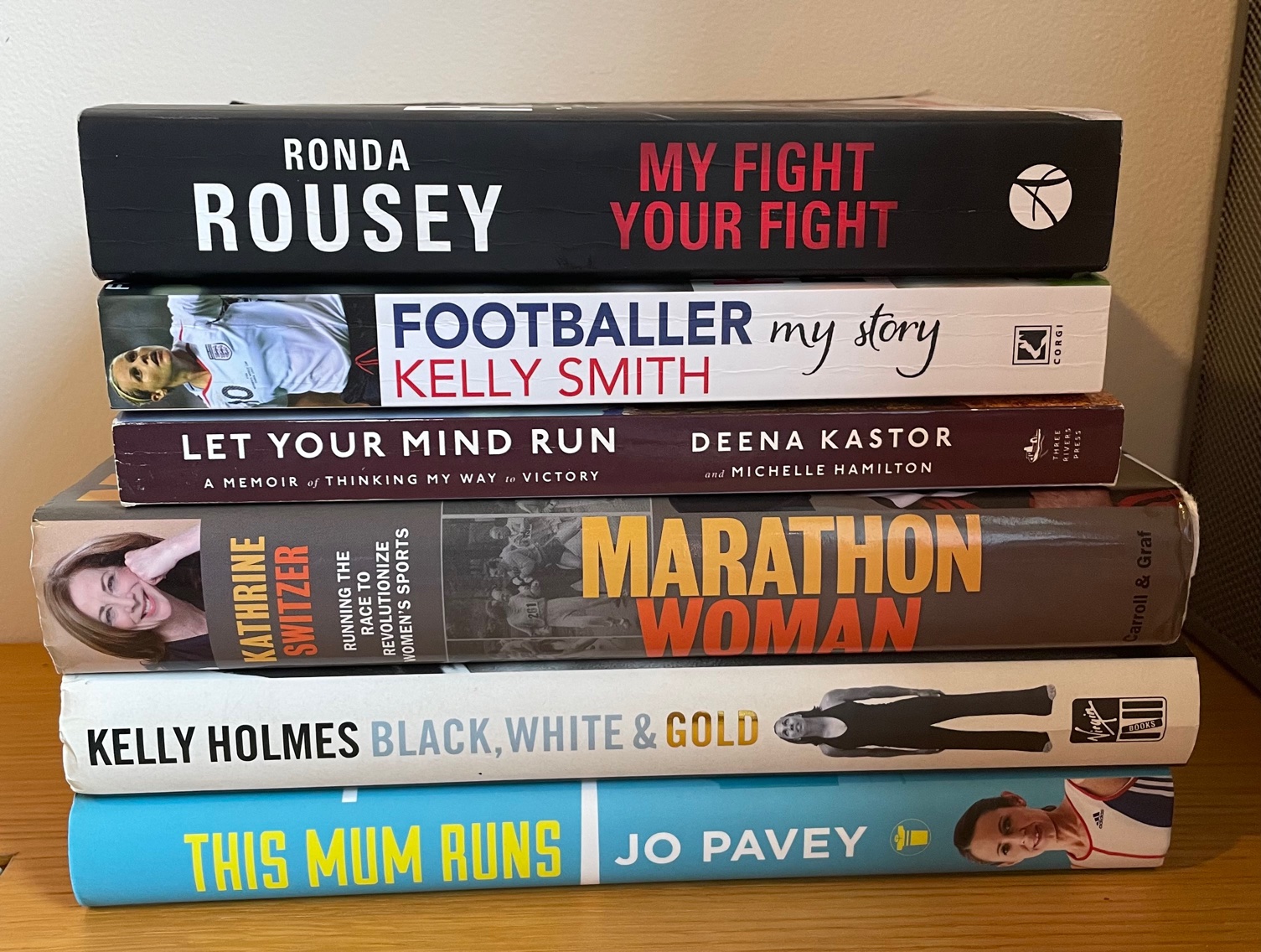 Female athlete autobiographies Performance in Mind