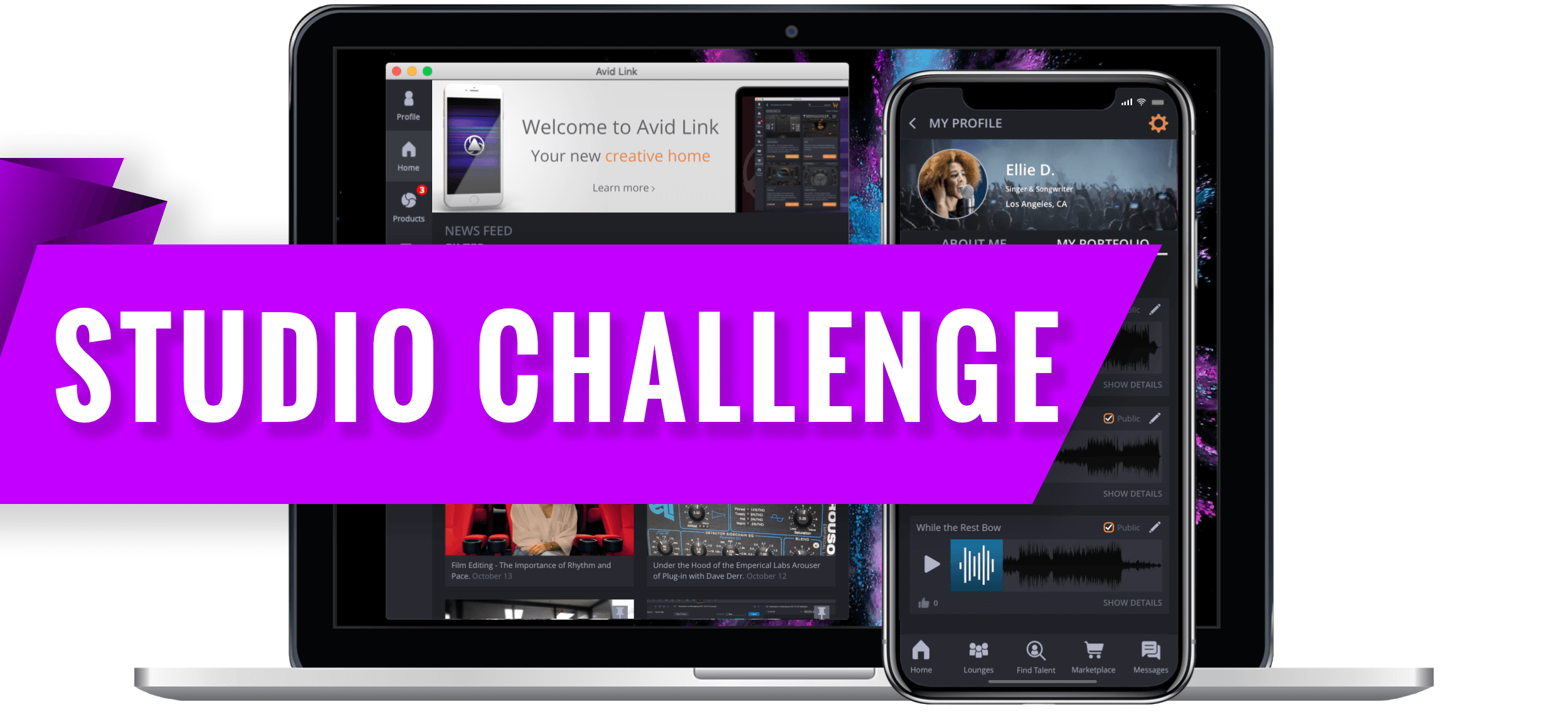 Take the Avid Link Studio Challenge Performer Mag