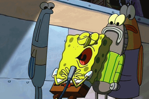 Opening a Musical As Told In SpongeBob GIFs PerformerStuff More Good
