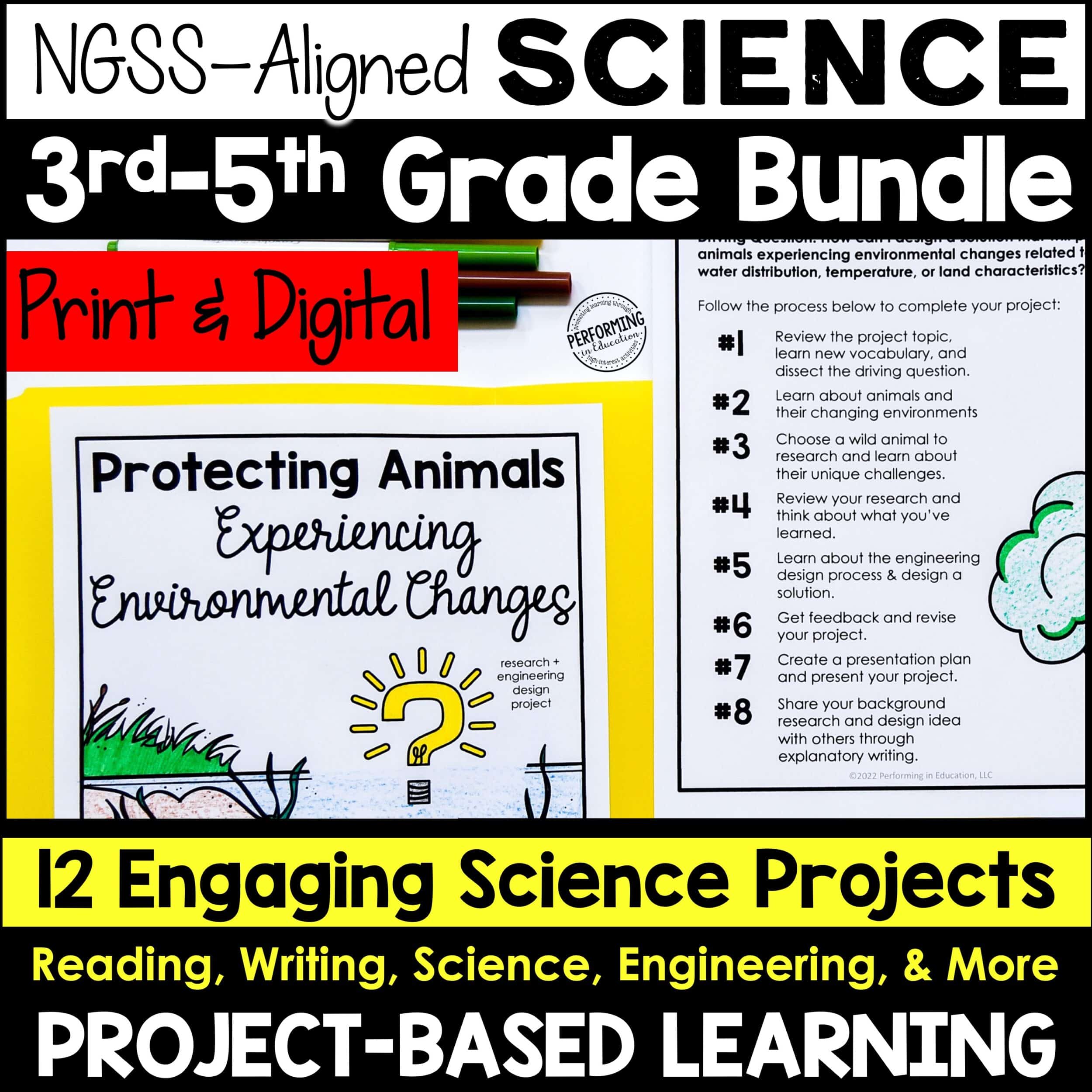3rd5th Grade NGSSAligned ProjectBased Science Science PBL Life