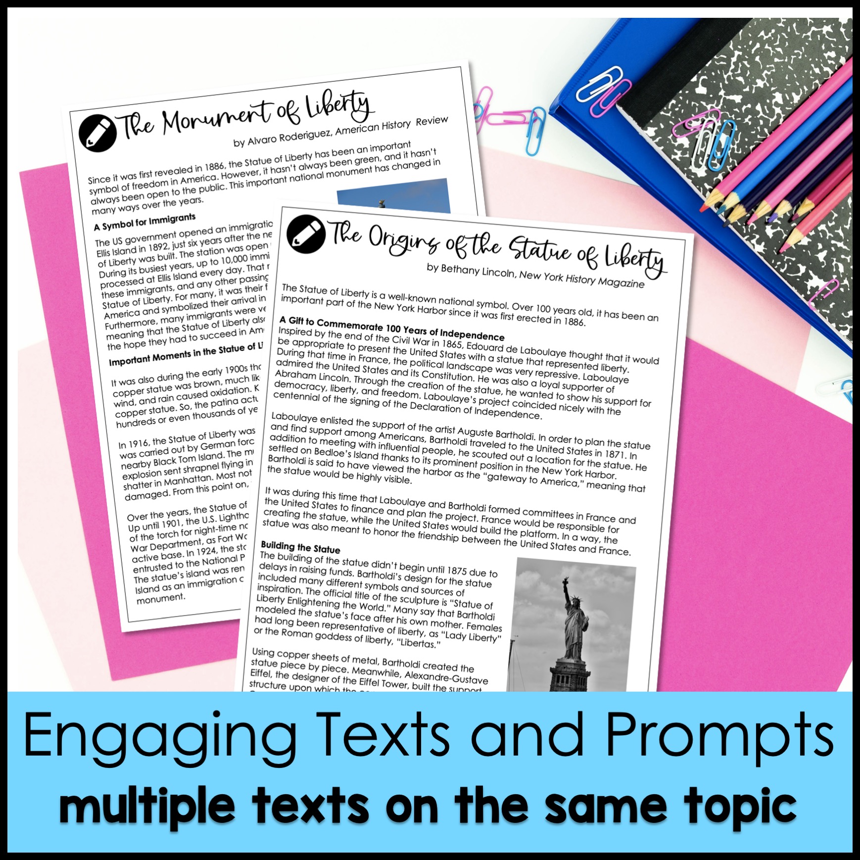 7th Grade Writing Test Prep Bundle | Text-Based Writing
