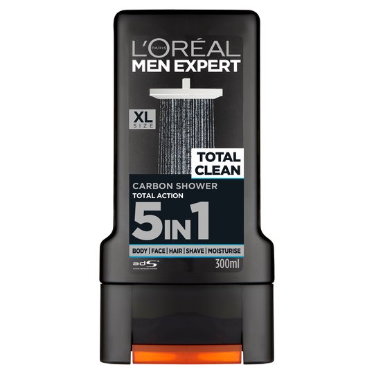 Loreal Men Expert Total Clean 5 in 1 Shower Gel 300ml