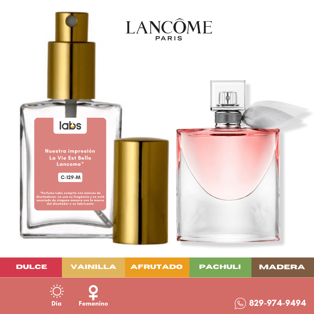 La Vie Est Belle Perfume Labs República Dominicana