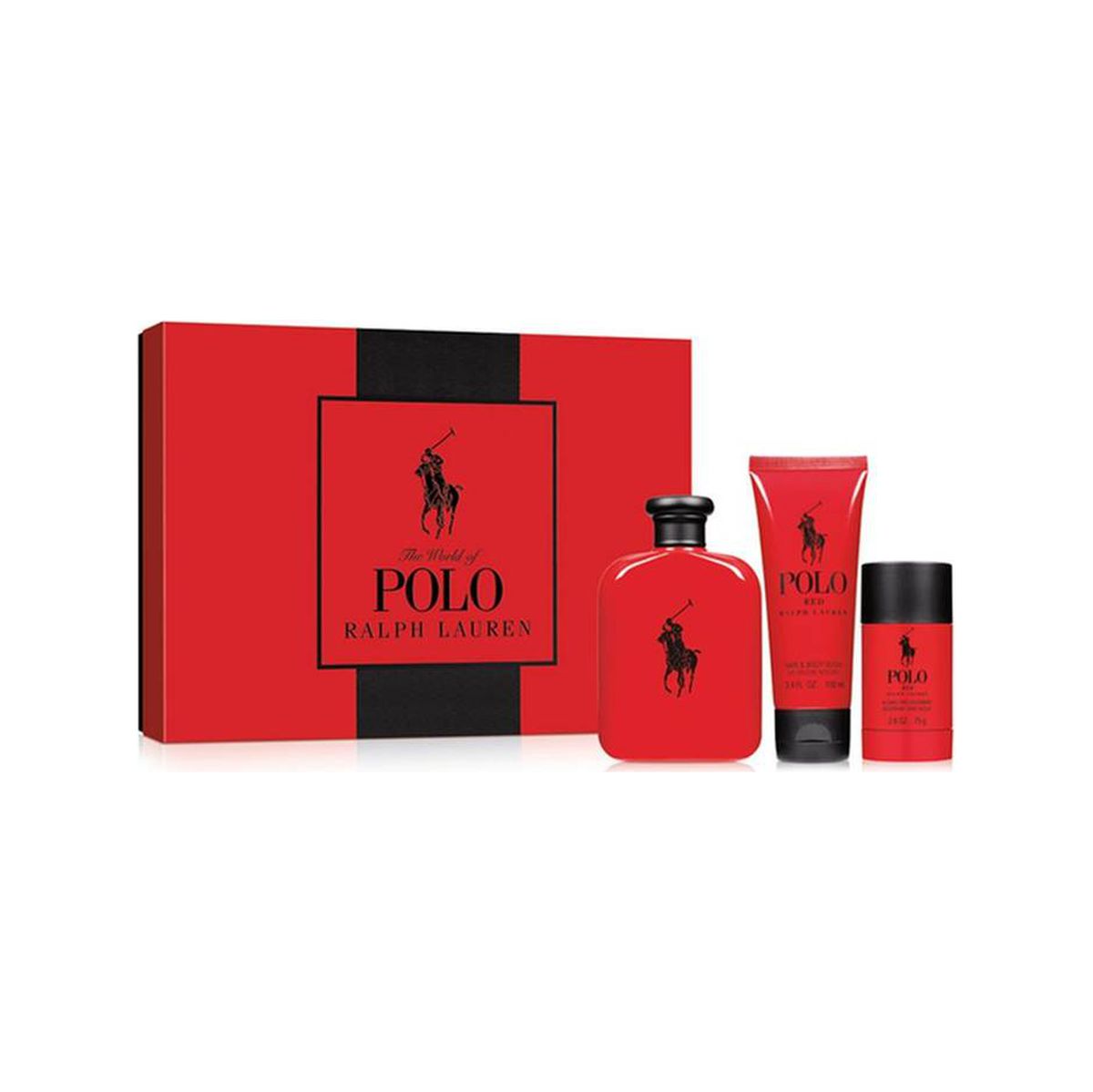 Polo Red Ralph Lauren 3 Piece Gift Set For Men Polo Red Ralph Lauren 3 Piece Gift Set For Men