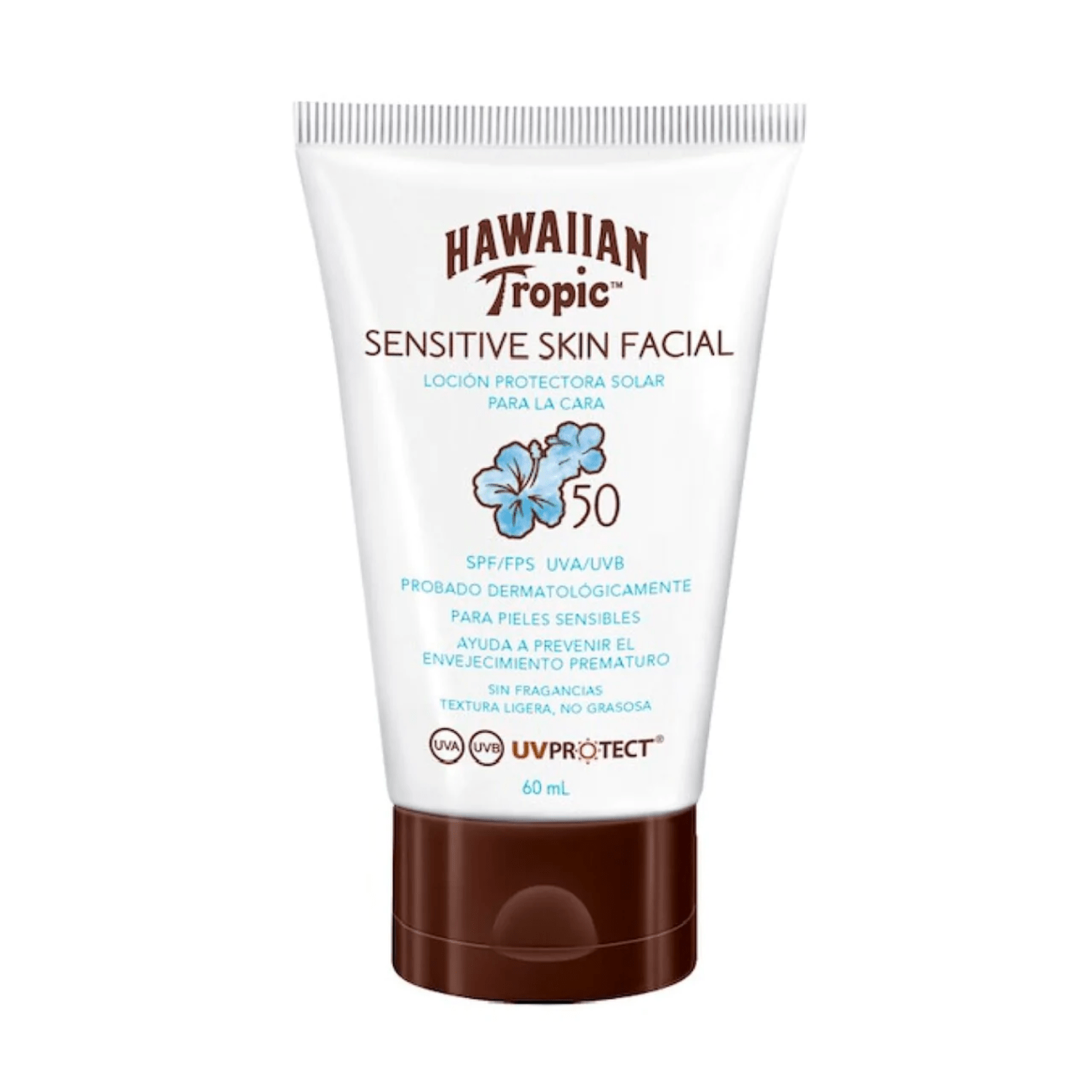 Protector Solar Facial Sensitive Skin FPS 50 Hawaiian Tropic