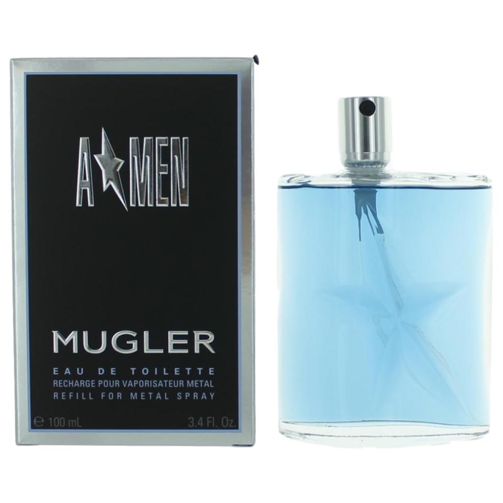 Angel Cologne by Thierry Mugler, 3.4 oz EDT Spray Refill men (A*men