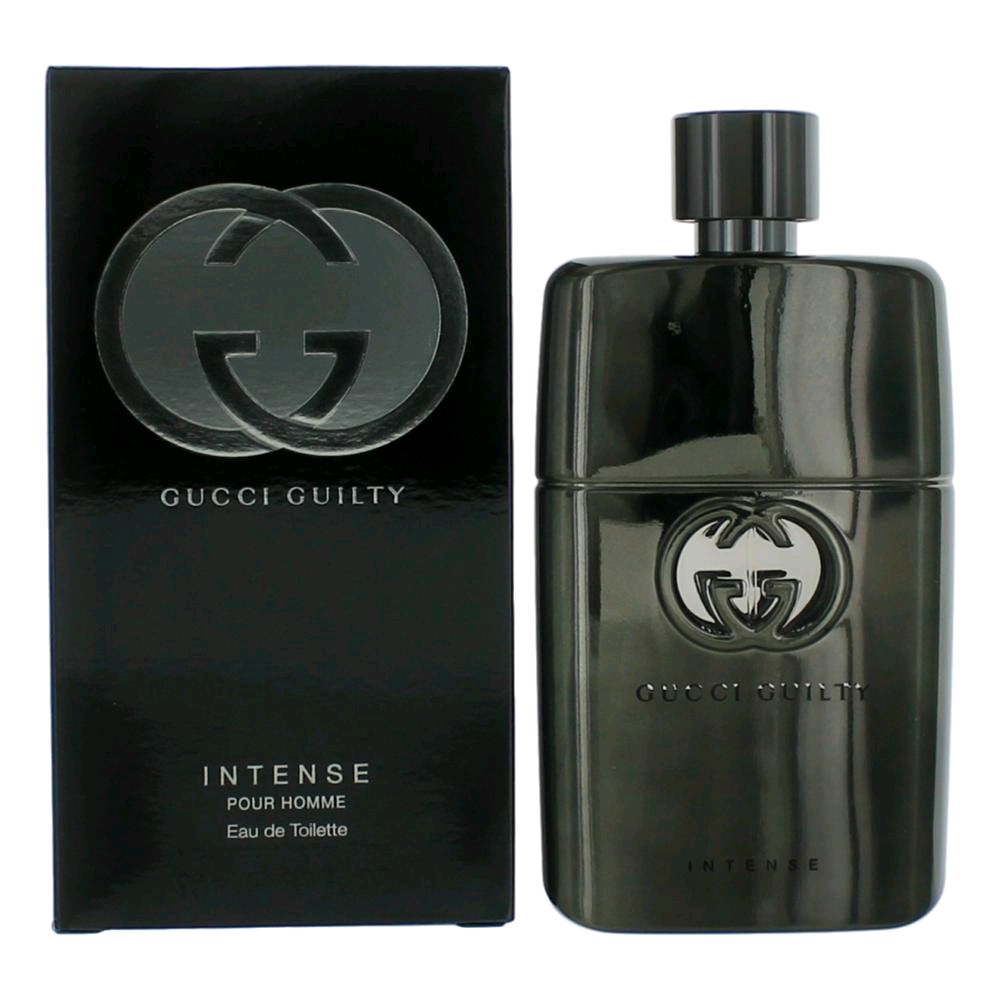 Gucci Guilty Intense By Gucci, 3 Oz Eau De Toilette Spray For Men Jumpset