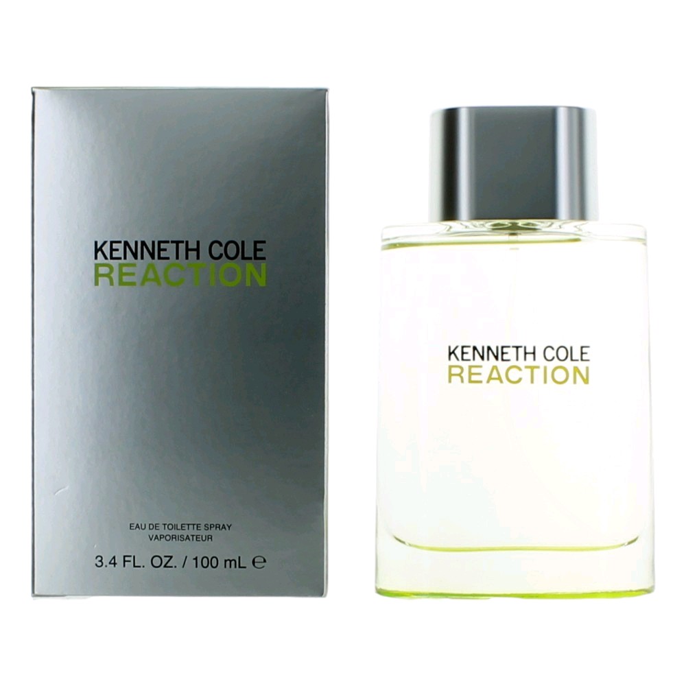 Cole Reaction Cologne by Cole, 3.4 oz EDT Spray men NEW