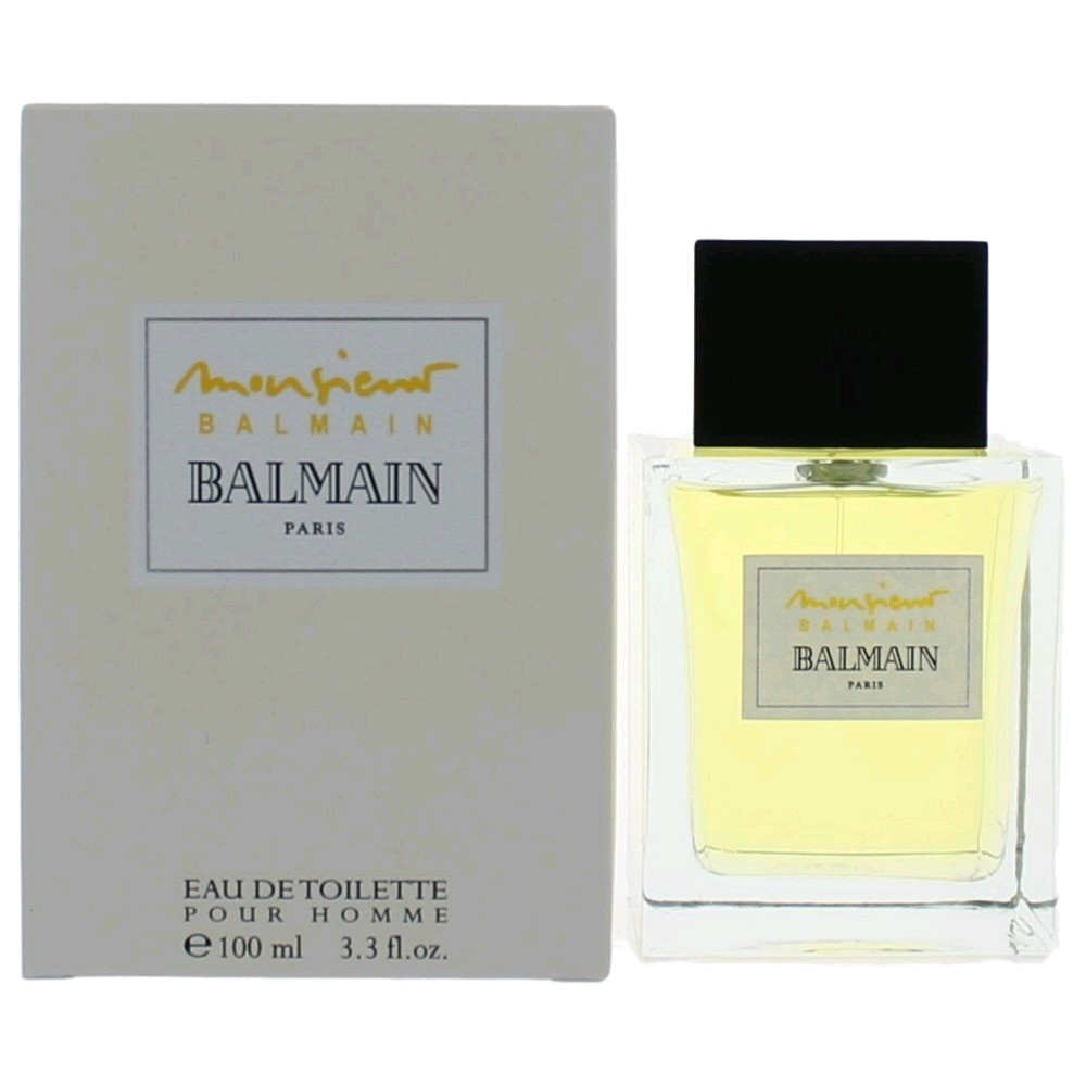Monsieur Balmain Cologne by Balmain, 3.4 oz EDT Spray for Men NEW eBay