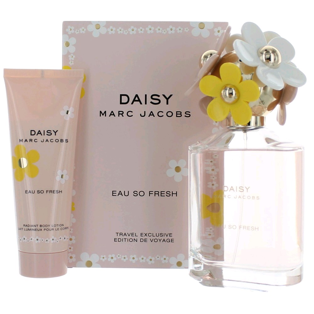 Daisy Eau So Fresh Perfume by Marc Jacobs, 2 Piece Gift Set for Women