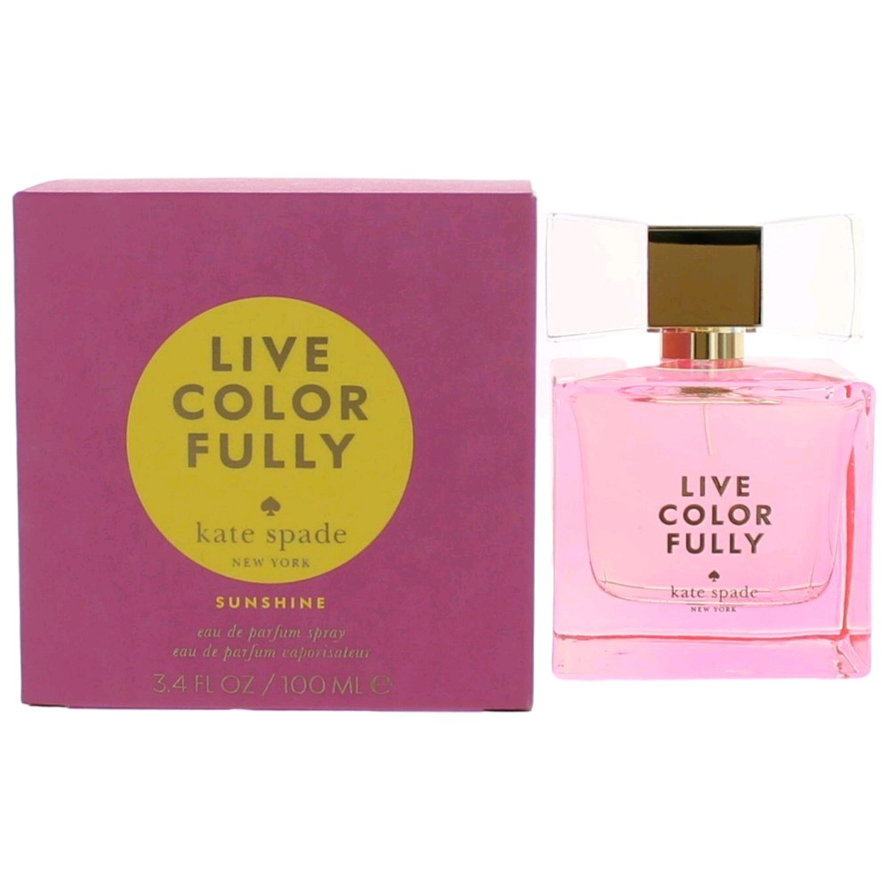 Live Colorfully Sunshine Perfume by Kate Spade, 3.4 oz EDP Spray women