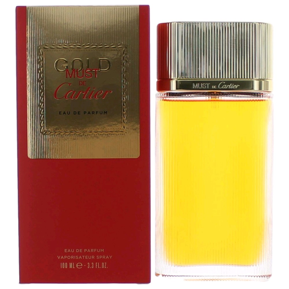 EAN 3432240500335 Cartier Must De Gold Edp 100ml Brand