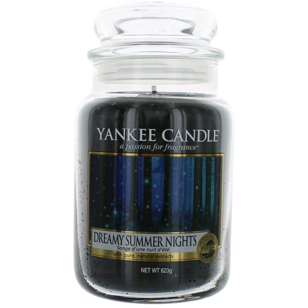 Yankee Candle Scented 22 oz Large Jar Candle Dreamy Summer Nights NEW