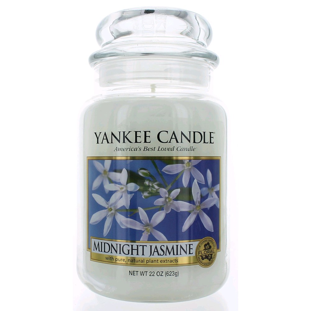 Yankee Candle Scented 22 oz Large Jar Candle Midnight Jasmine NEW eBay