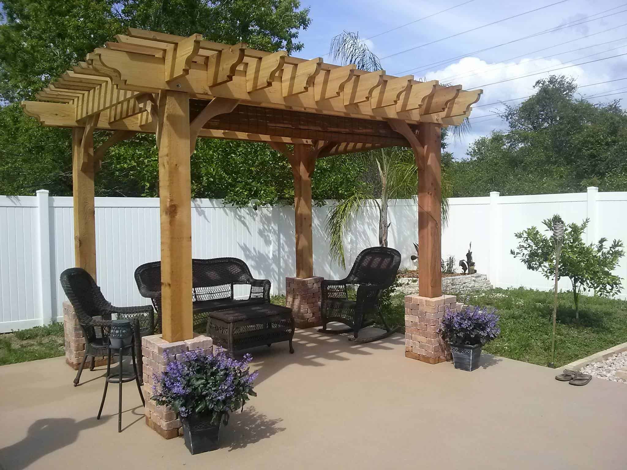The Big Kahuna Pergola Kit Pergola Depot