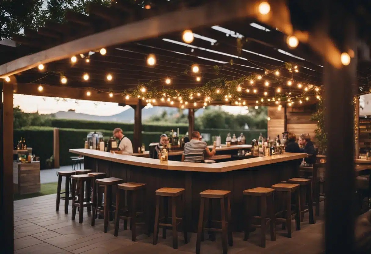 Outdoor Bar Ideas With Pergolas Pergolaz