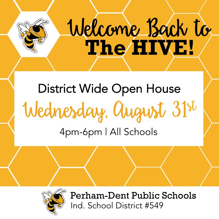 Back to School Open Houses PerhamDent Public Schools