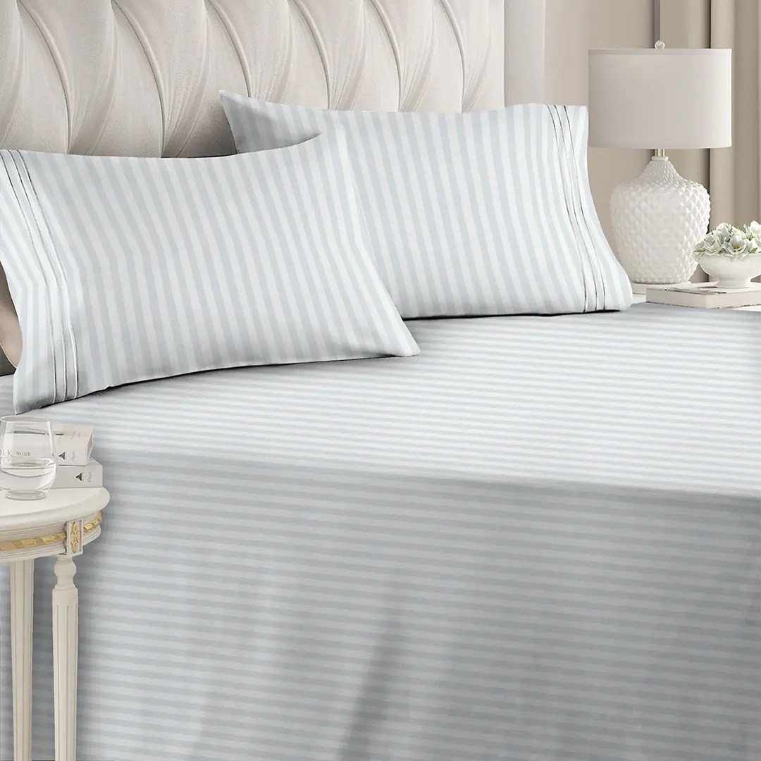 Printed Bed Sheet Sets Periwinkle