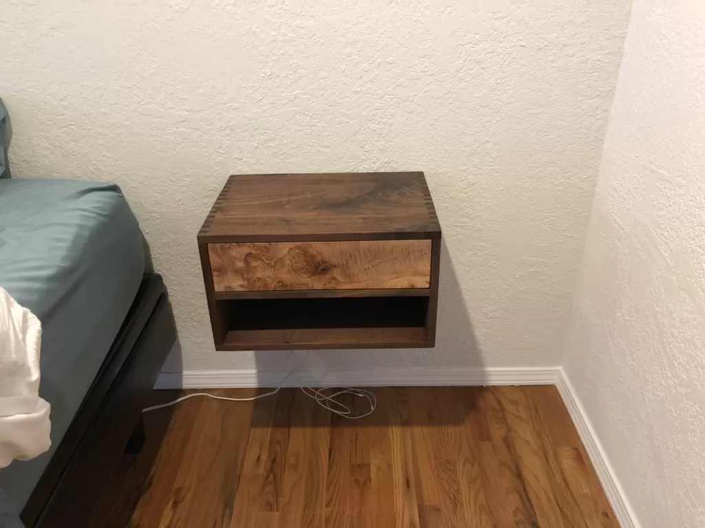 Floating end tables