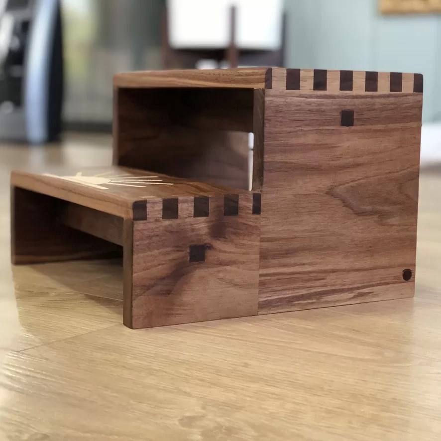 Vince's stepping stool