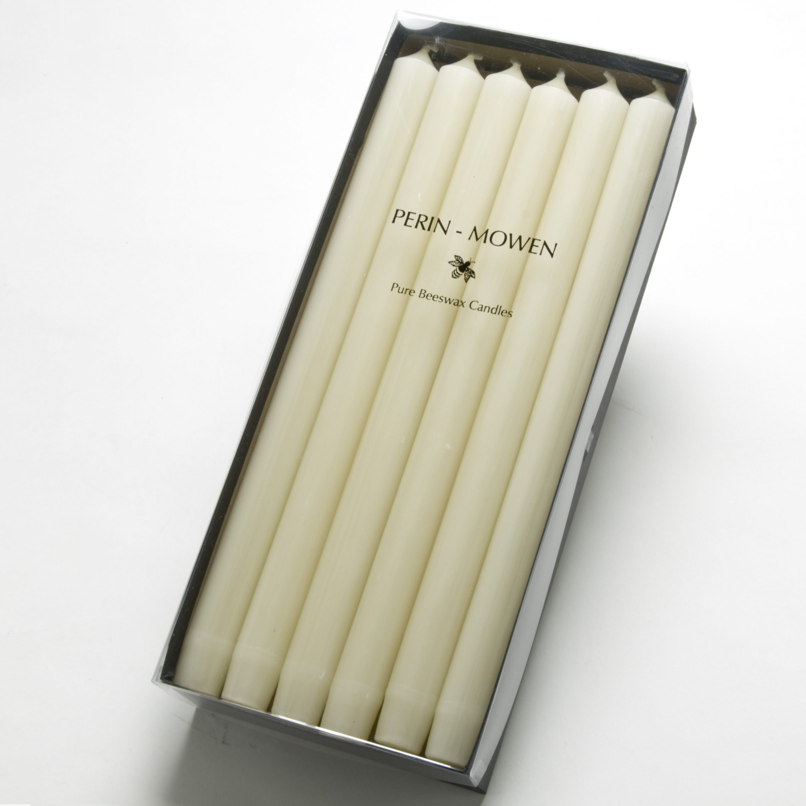 12 inch Solid Beeswax Dinner Candles Perin Mowen