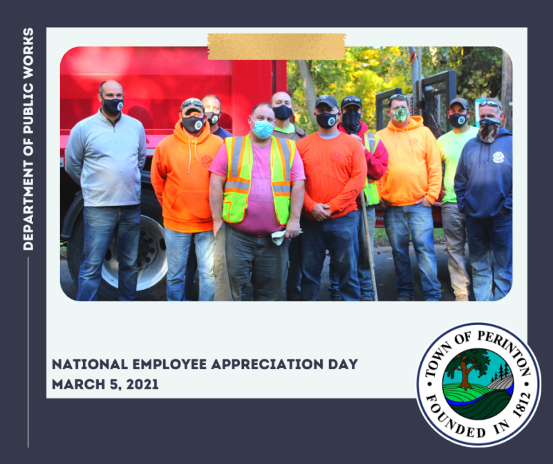 2021 Employee Appreciation Day Town of Perinton