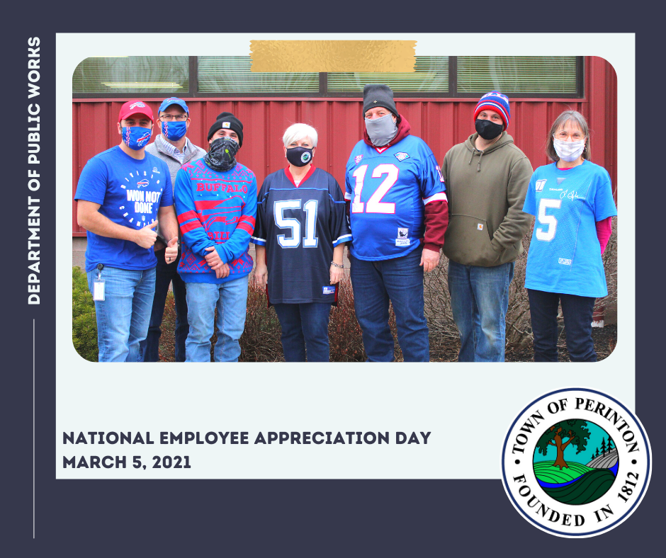 2021 Employee Appreciation Day Town of Perinton